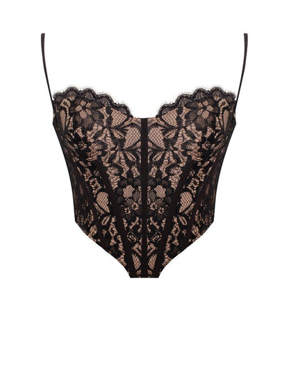 Grecia Black Lace Corset Top (small)